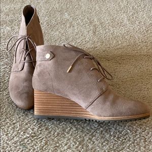 Dr Scholls wedge booties